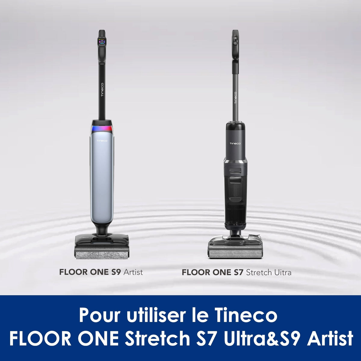 Ensemble d'accessoires pour aspirateurs secs et humides Tineco Floor One Stretch S7 Ultra&S9 Artist(1* rouleau de brosse)