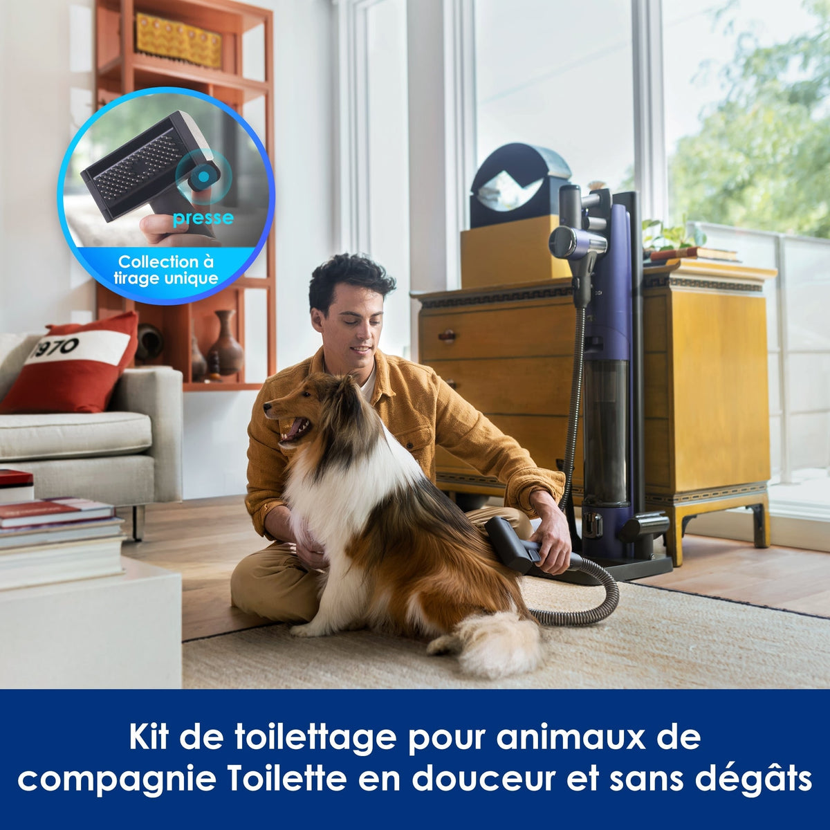 Pure One Station 5 Pro + Kit d'accessoires brosses pour animaux
