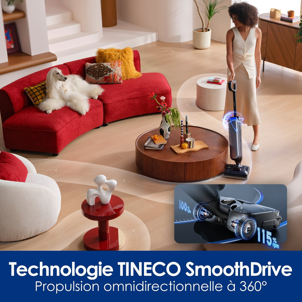 Tineco Floor One S9 Artist Aspirateur Laveur