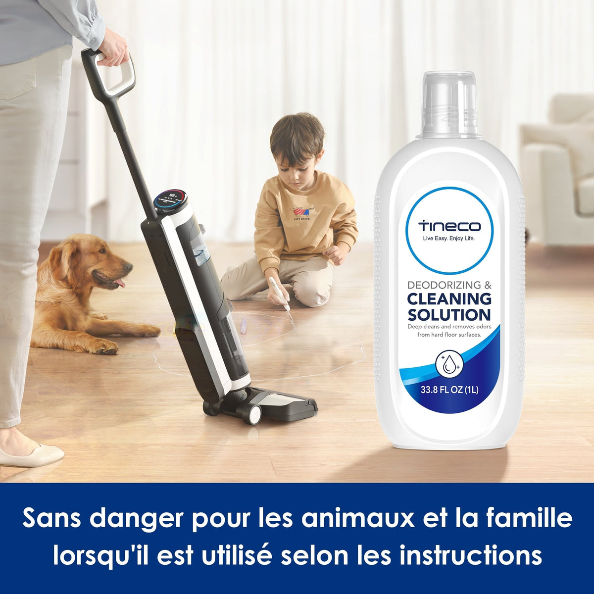 Tineco formule pour Floor One S3, iFloor 3, Floor One S5 & S5 Combo, pour nettoyage multi-surfaces