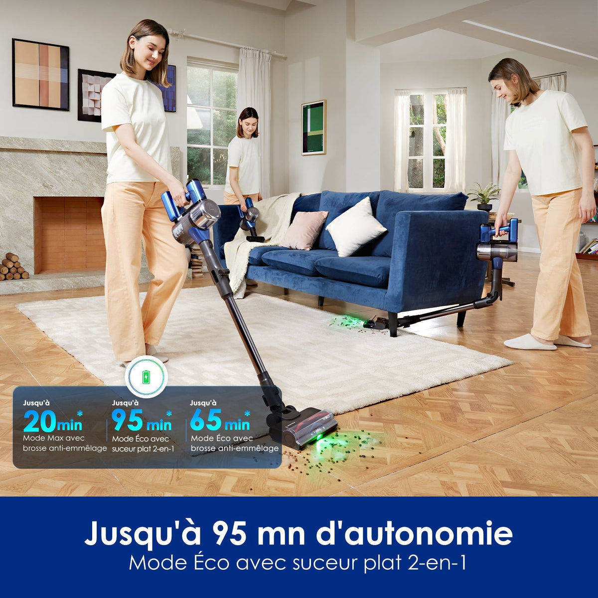 Tineco Pure One S50 Pro Aspirateur Balai sans Fil
